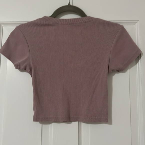 NWOT Playboy Embroidered Crop Top - Picture 3 of 4